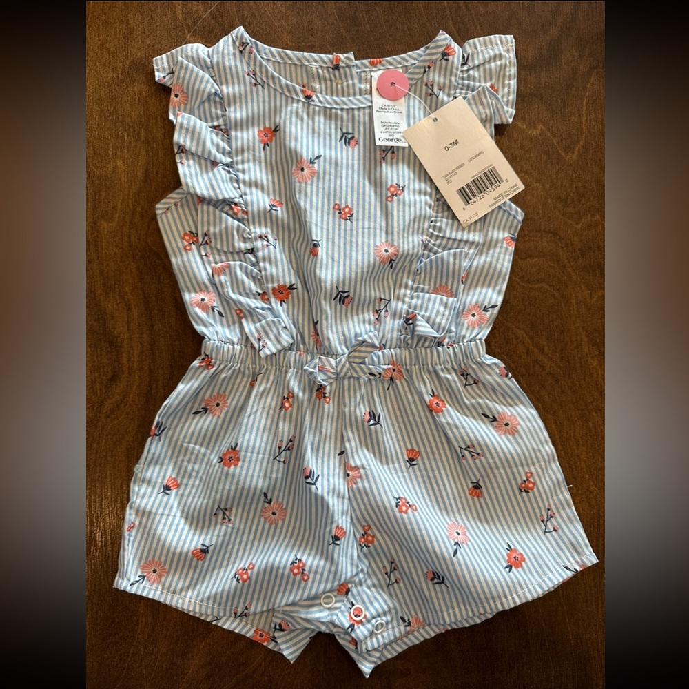 Baby summer romper